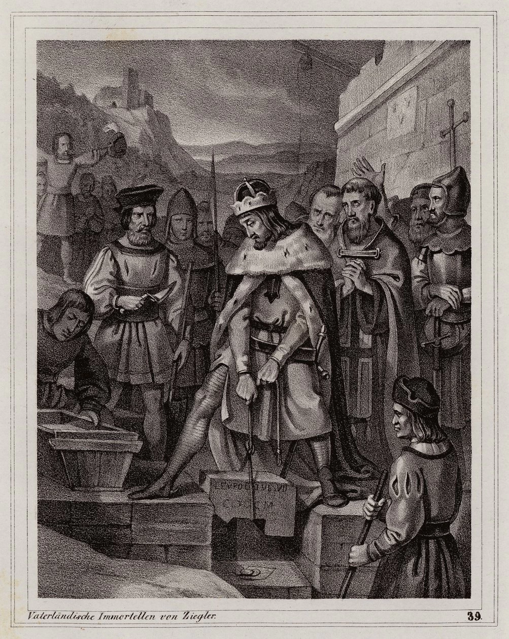 Peter Johann Nepomuk Geiger - Fondazione dell'Abbazia di Lilienfeld